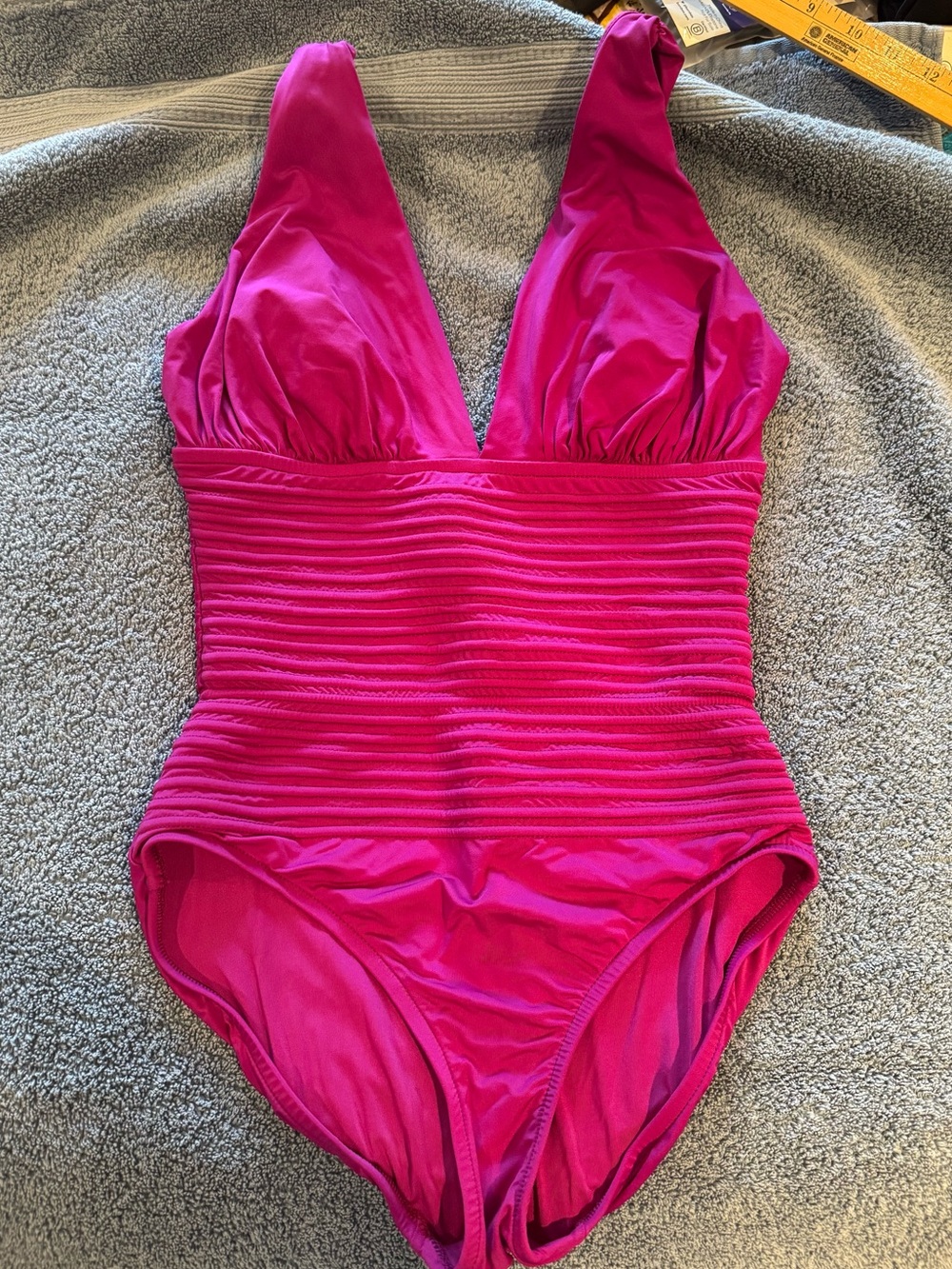 Badgley Mischka One-Piece Swimsuit
